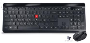 wireless Keyboard Mouse K102+M202